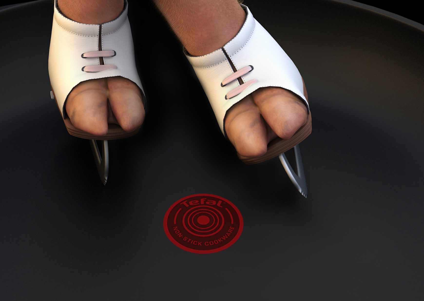 Tefal 特福不粘鍋平面廣告創(chuàng)意設計——上海廣告設計公司平面廣告 豬腳篇