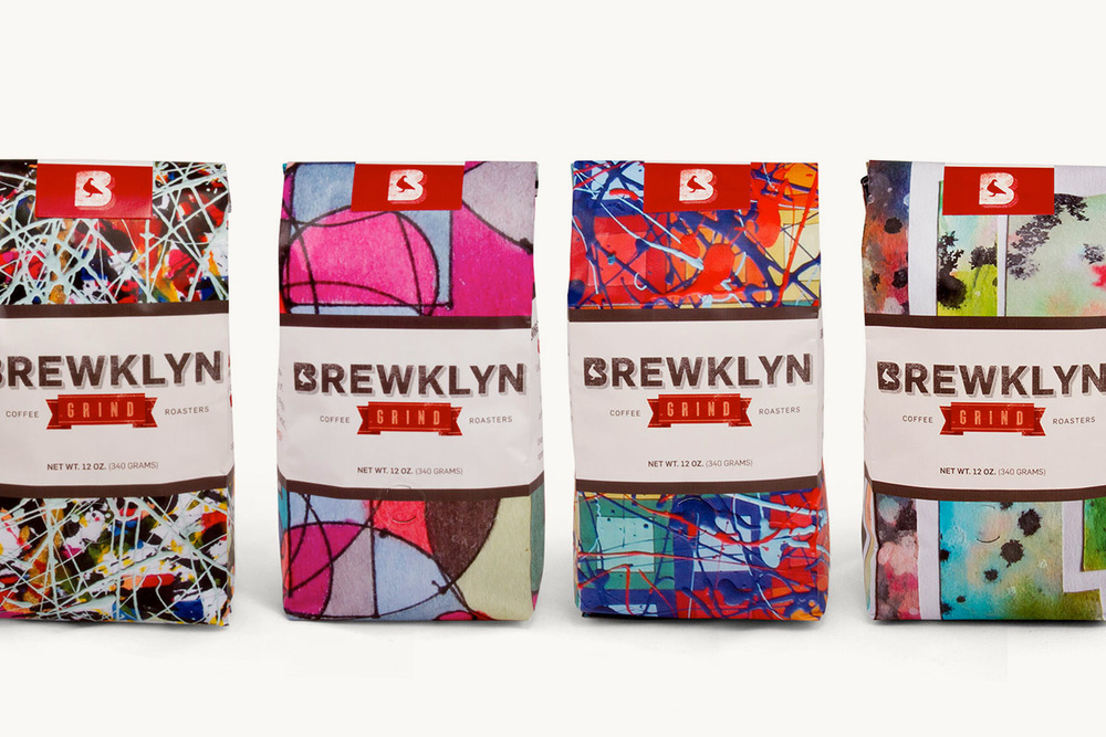 Brewklyn研磨咖啡包裝設(shè)計1——尚略包裝設(shè)計公司