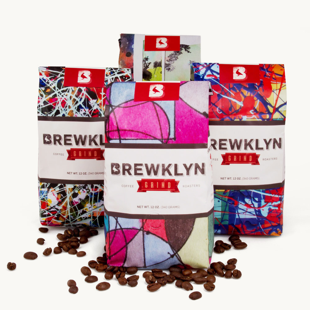 Brewklyn研磨咖啡包裝設(shè)計(jì)2——尚略包裝設(shè)計(jì)公司