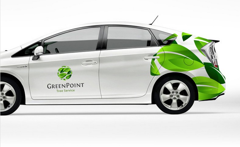 GreenPoint 綠點景觀綠化服務(wù)公司標(biāo)志設(shè)計7-尚略廣告標(biāo)志設(shè)計公司