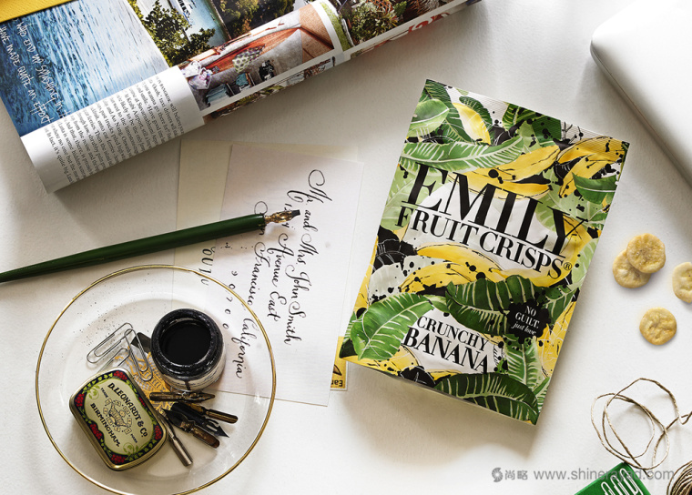 Emily 香蕉水果切片真空塑料袋包裝設(shè)計-上海包裝設(shè)計公司2
