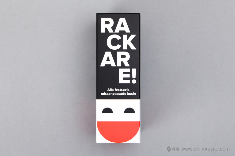 Rackare 派對(duì)游戲紙牌黑白紅色簡(jiǎn)約包裝設(shè)計(jì)-上海包裝設(shè)計(jì)公司設(shè)計(jì)收藏1