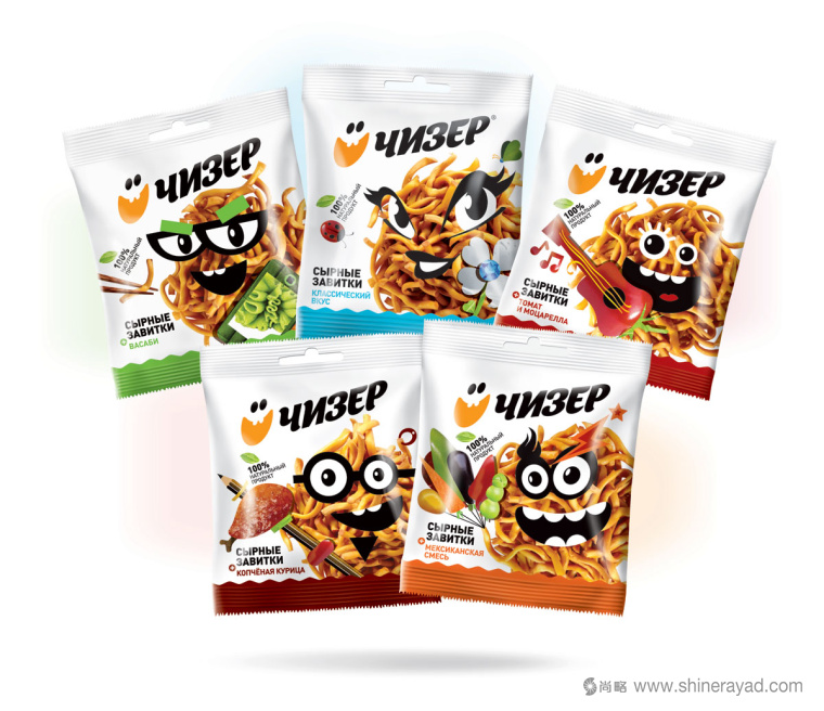 Cheeser 小怪獸趣味零食包裝設(shè)計-上海包裝設(shè)計公司包裝分享1