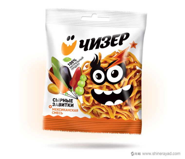 Cheeser 小怪獸趣味零食包裝設(shè)計-上海包裝設(shè)計公司包裝分享6