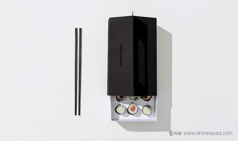 Raw 生鮮壽司餐廳水墨風(fēng)格餐飲品牌VI形象設(shè)計(jì)-上海VI設(shè)計(jì)公司12