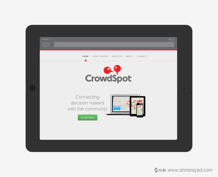 CrowdSpot 在線地圖信息點收集評論分享軟件工具LOGO設計-上海logo設計公司8 CrowdSpot 在線地圖信息點收集評論分享軟件工具LOGO設計-上海logo設計公司8