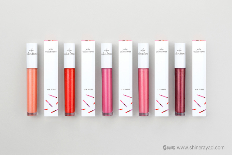 Colorneer 彩妝品牌玫瑰花瓣化妝品包裝設計規(guī)范-上海包裝設計公司設計欣賞2 Colorneer 彩妝品牌玫瑰花瓣化妝品包裝設計規(guī)范-上海包裝設計公司設計欣賞2