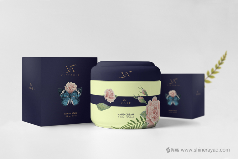 Victoria維多利亞高端女士美容化妝品護膚品洗浴產(chǎn)品包裝設(shè)計-上?；瘖y品包裝設(shè)計公司2
