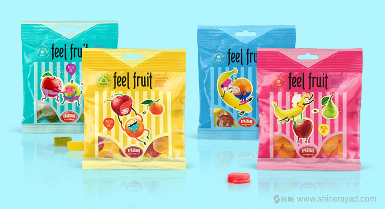 上海包裝設(shè)計(jì)公司設(shè)計(jì)欣賞:可愛卡通風(fēng)格 Feel Fruit 水果軟糖果凍包裝設(shè)計(jì)8 上海包裝設(shè)計(jì)公司設(shè)計(jì)欣賞:可愛卡通風(fēng)格 Feel Fruit 水果軟糖果凍包裝設(shè)計(jì)8