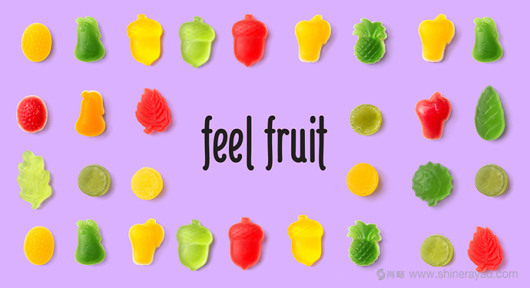 可愛卡通風(fēng)格 Feel Fruit 水果軟糖果凍標(biāo)志設(shè)計(jì)1 可愛卡通風(fēng)格 Feel Fruit 水果軟糖果凍標(biāo)志設(shè)計(jì)1