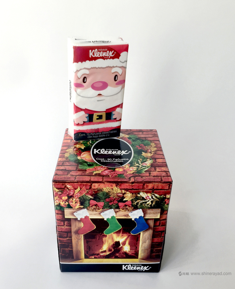 KLEENEX 圣誕節(jié)風格餐巾紙包裝設(shè)計-上海包裝設(shè)計公司5