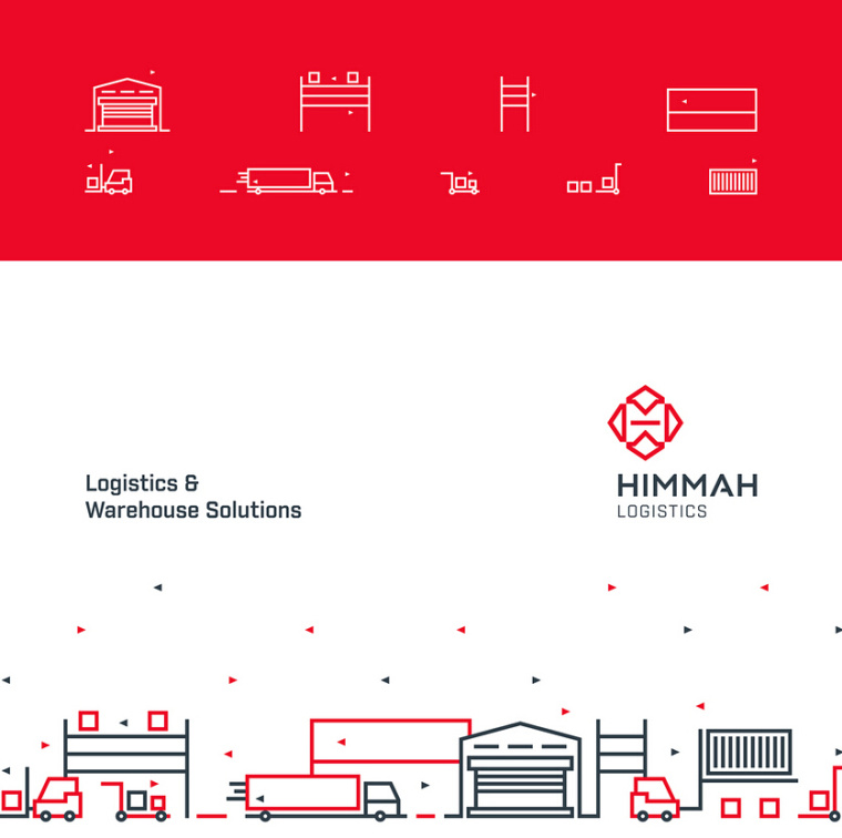 Himmah 物流倉儲公司企業(yè)LOGO設(shè)計-上海LOGO設(shè)計公司7