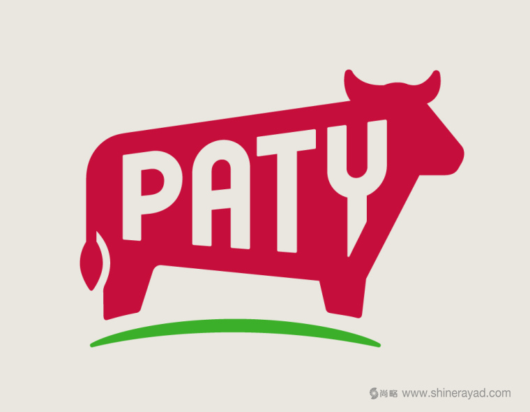 上海LOGO設(shè)計公司-Paty 阿根廷新牛肉牛排品牌LOGO設(shè)計1