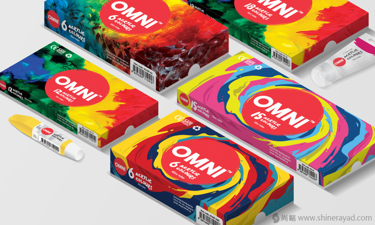 OMNI 水彩筆顏料筆繪畫工具文具盒子包裝設(shè)計(jì)-上海包裝設(shè)計(jì)公司1 OMNI 水彩筆顏料筆繪畫工具文具盒子包裝設(shè)計(jì)-上海包裝設(shè)計(jì)公司1