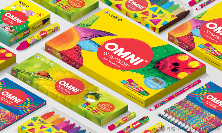 OMNI 水彩筆顏料筆繪畫工具文具盒子包裝設(shè)計(jì)-上海包裝設(shè)計(jì)公司8 OMNI 水彩筆顏料筆繪畫工具文具盒子包裝設(shè)計(jì)-上海包裝設(shè)計(jì)公司8