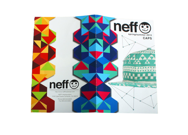 尚略上海畫冊設計公司分享美國neff 棒球帽品牌畫冊設計1