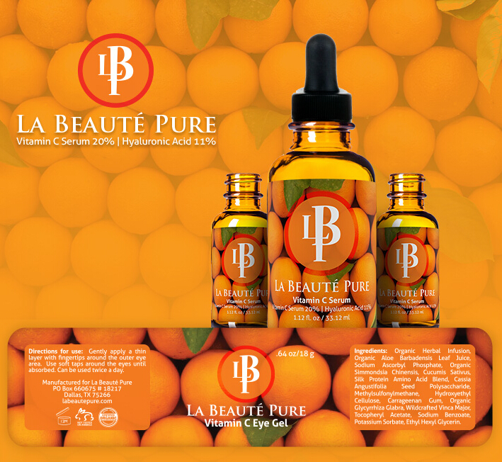 La Beauté Pure 抗衰老精華化妝品品牌設(shè)計包裝設(shè)計 La Beauté Pure 抗衰老精華化妝品品牌設(shè)計包裝設(shè)計