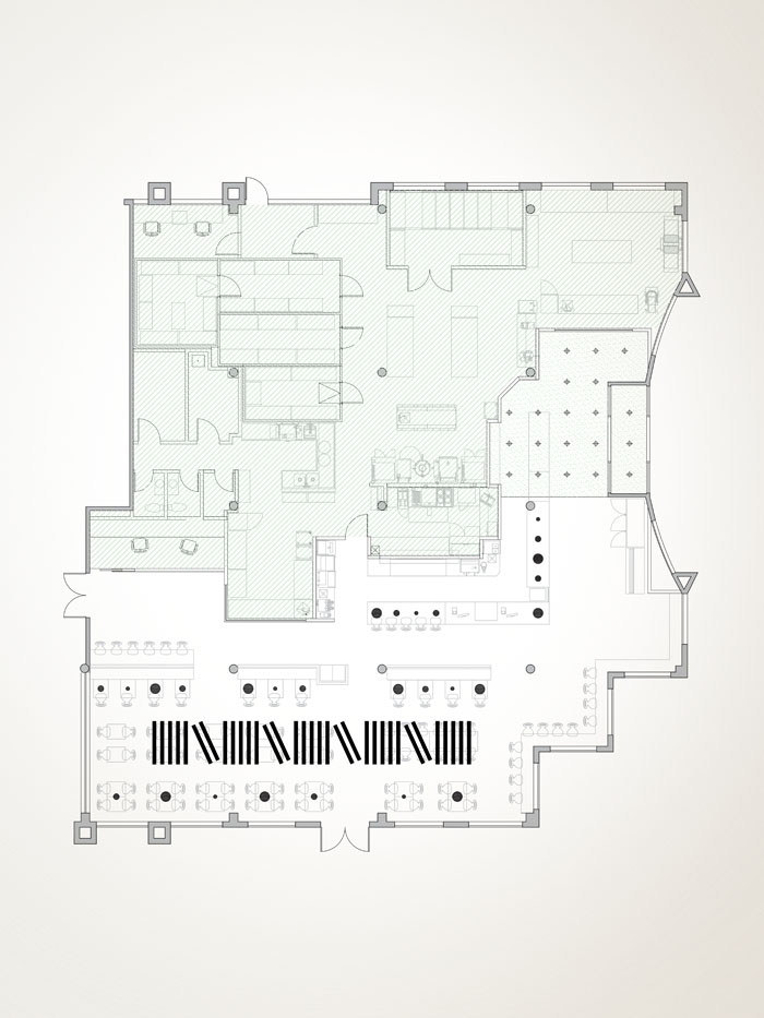 Nourcy 餐廳品牌形象設(shè)計空間SI設(shè)計2-店鋪平面布局圖設(shè)計 Nourcy 餐廳品牌形象設(shè)計空間SI設(shè)計2-店鋪平面布局圖設(shè)計