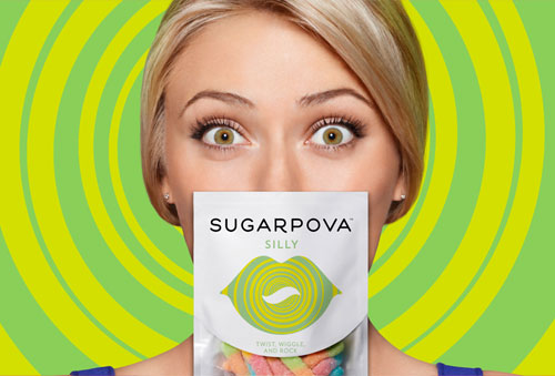 Sugarpova 薩拉波娃糖果店品牌形象設(shè)計3-包裝設(shè)計2-上海品牌策劃設(shè)計公司分享