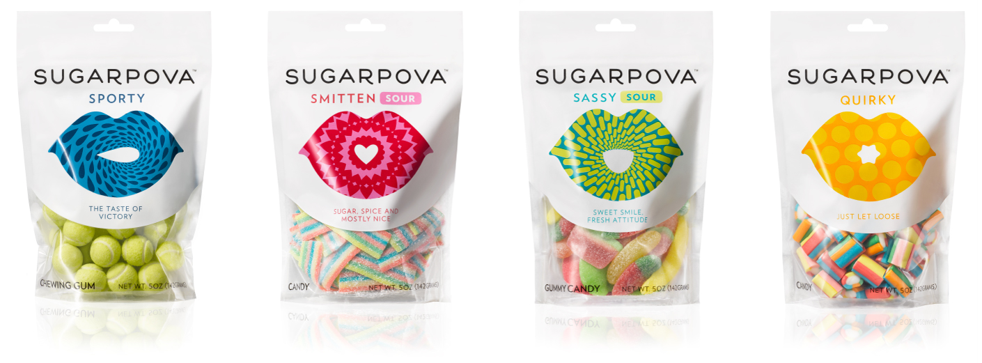 Sugarpova 薩拉波娃糖果店糖果包裝設(shè)計8上海品牌策劃設(shè)計公司分享