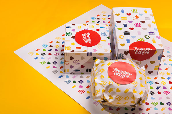 Burger&Love 漢堡快餐餐廳品牌形象設(shè)計(jì)23-漢堡薯?xiàng)l包裝設(shè)計(jì)4 Burger&Love 漢堡快餐餐廳品牌形象設(shè)計(jì)23-漢堡薯?xiàng)l包裝設(shè)計(jì)4