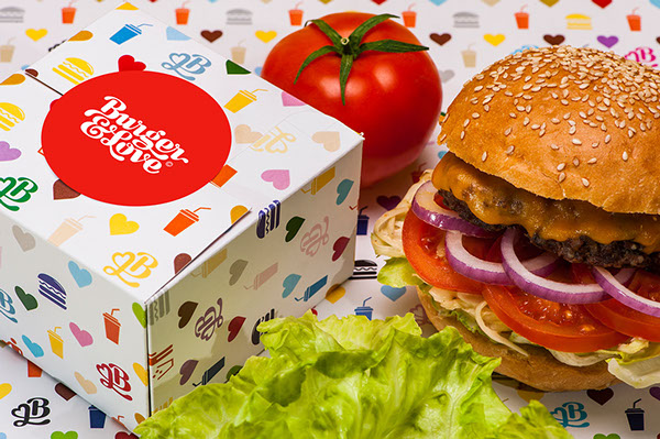 Burger&Love 漢堡快餐餐廳品牌形象設(shè)計(jì)24-漢堡薯?xiàng)l包裝設(shè)計(jì)5 Burger&Love 漢堡快餐餐廳品牌形象設(shè)計(jì)24-漢堡薯?xiàng)l包裝設(shè)計(jì)5