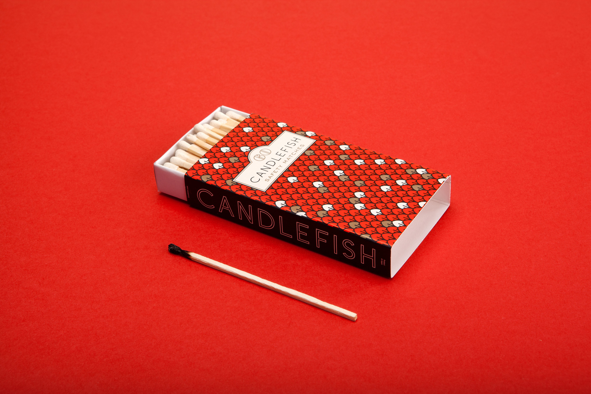 Candlefish火柴蠟燭品牌形象設(shè)計標(biāo)志設(shè)計包裝設(shè)計