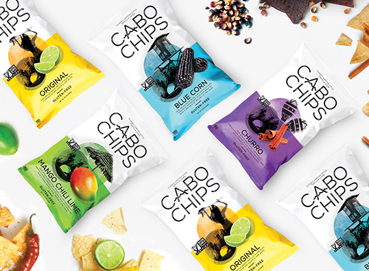 上海包裝設(shè)計公司分享Cabo Chips休閑食品包裝設(shè)計1
