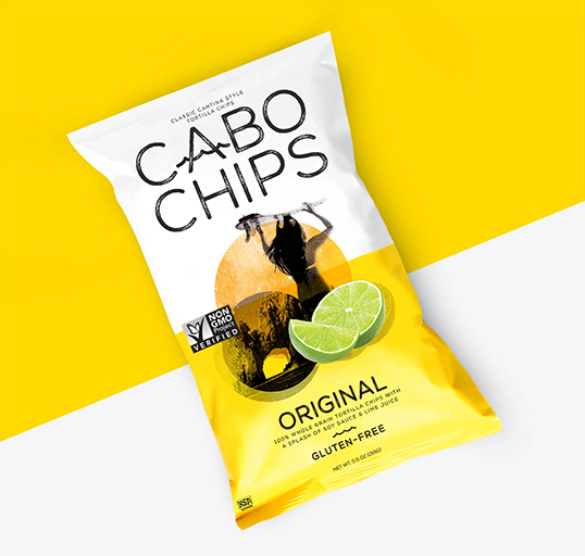 上海包裝設(shè)計公司分享Cabo Chips休閑食品包裝設(shè)計3