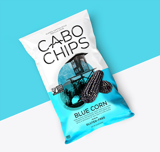 上海包裝設(shè)計公司分享Cabo Chips休閑食品包裝設(shè)計4