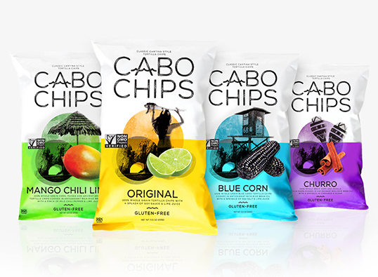 上海包裝設(shè)計(jì)公司分享Cabo Chips休閑食品包裝設(shè)計(jì)6