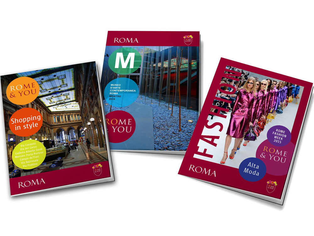 Rome羅馬旅游城市品牌形象與標志優(yōu)化設計9-宣傳冊設計 Rome羅馬旅游城市品牌形象與標志優(yōu)化設計9-宣傳冊設計