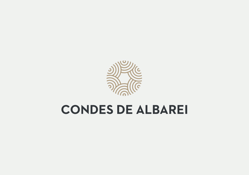 Condes de Albarei 葡萄酒莊logo設(shè)計(jì)4