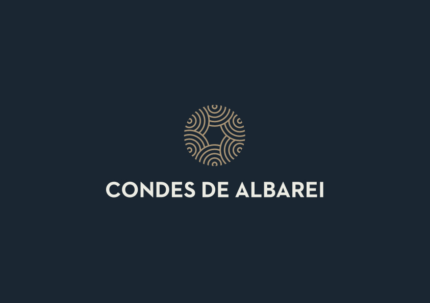 Condes de Albarei 葡萄酒莊logo設(shè)計(jì)5