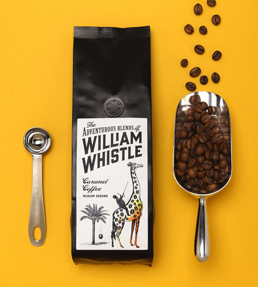 William Whistle 茶葉和咖啡品牌包裝設(shè)計(jì)3