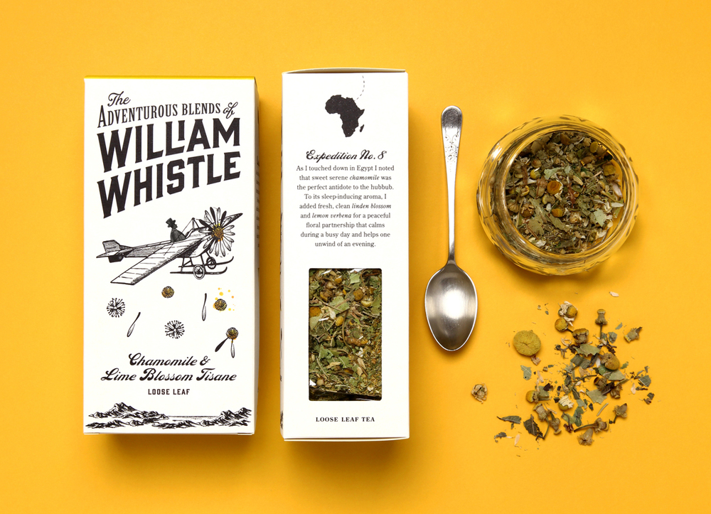 William Whistle 茶葉和咖啡品牌包裝設(shè)計(jì)7