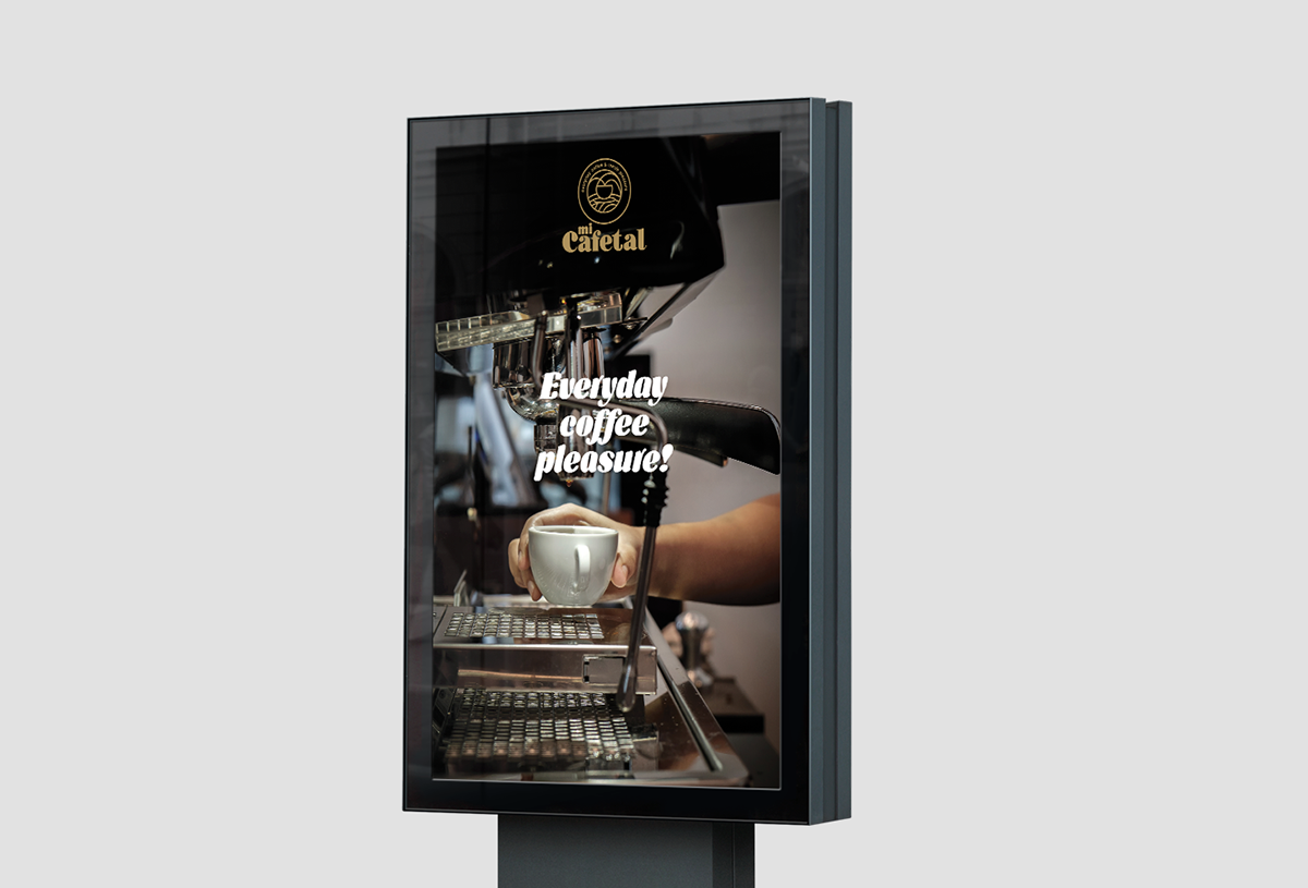 Mi Cafetal 咖啡連鎖店品牌標(biāo)志設(shè)計(jì)VI視覺形象設(shè)計(jì)-上海VI設(shè)計(jì)公司11