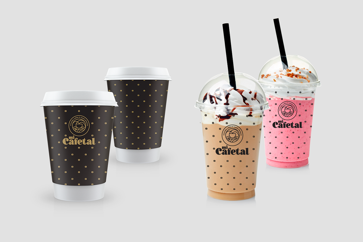 Mi Cafetal 咖啡連鎖店品牌標(biāo)志設(shè)計(jì)VI視覺形象設(shè)計(jì)-上海VI設(shè)計(jì)公司5