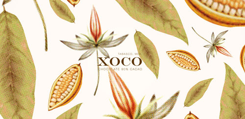 1.墨西哥XOCO巧克力葉子版包裝設(shè)計(jì)-包裝插圖