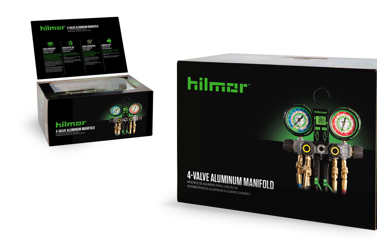 工業(yè)品包裝設(shè)計(jì)-hilmor4 彎管機(jī)與HVAC/ R工具包裝設(shè)計(jì)