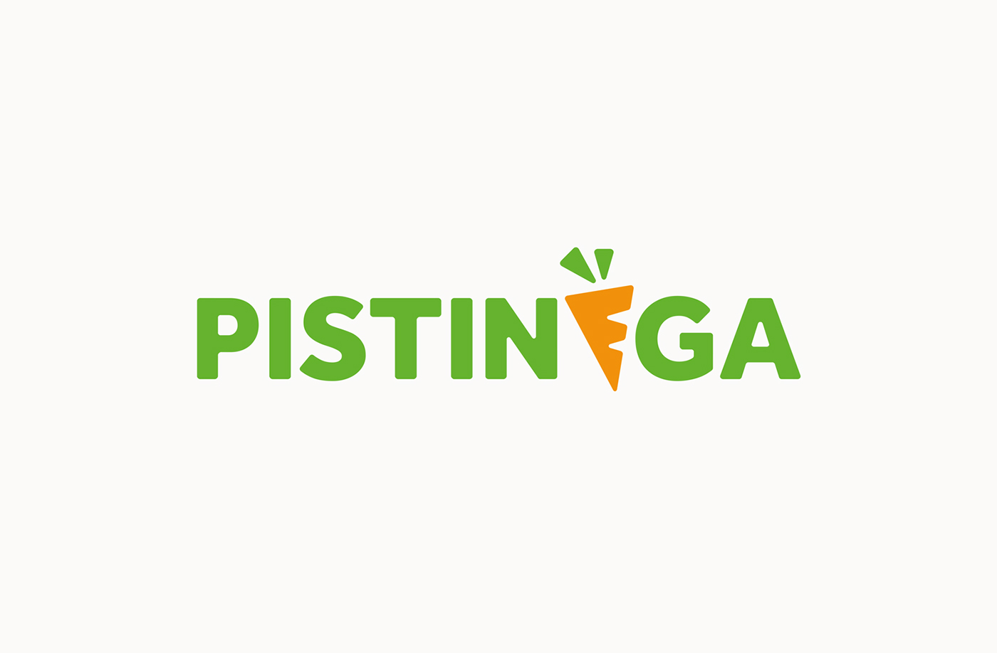 Pistinèga 鮮榨果汁吧餐飲logo設(shè)計(jì)1