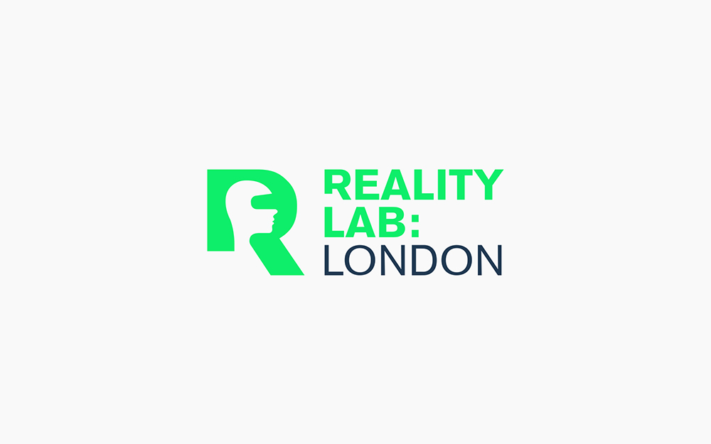 倫敦Reality虛擬現(xiàn)實實驗室R字母標志設計3