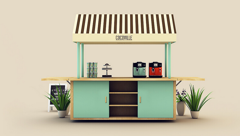 cocoville 冰淇淋巧克力 咖啡餐飲店品牌VI設(shè)計(jì)SI設(shè)計(jì)5 cocoville 冰淇淋巧克力 咖啡餐飲店品牌VI設(shè)計(jì)SI設(shè)計(jì)5