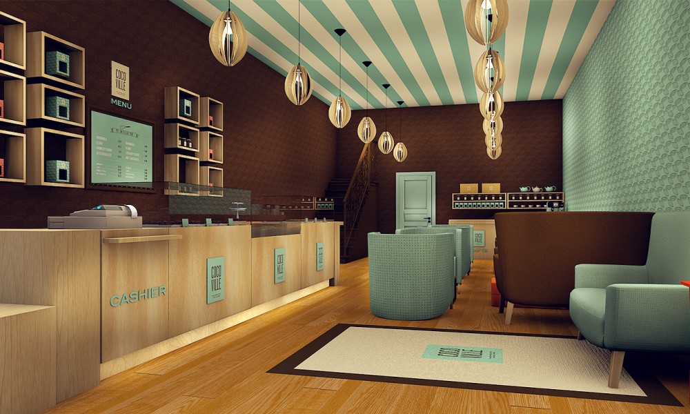 cocoville 冰淇淋巧克力 咖啡餐飲店品牌VI設(shè)計(jì)SI設(shè)計(jì)11 cocoville 冰淇淋巧克力 咖啡餐飲店品牌VI設(shè)計(jì)SI設(shè)計(jì)11