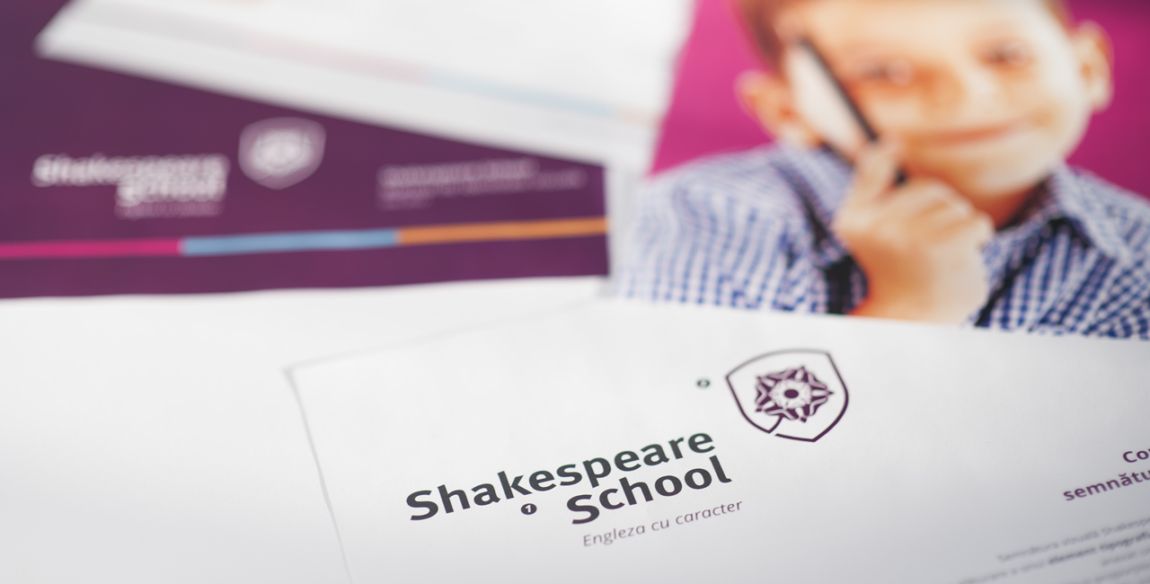 Shakespeare School莎士比亞外語學校標志品牌形象再設計3 Shakespeare School莎士比亞外語學校標志品牌形象再設計3