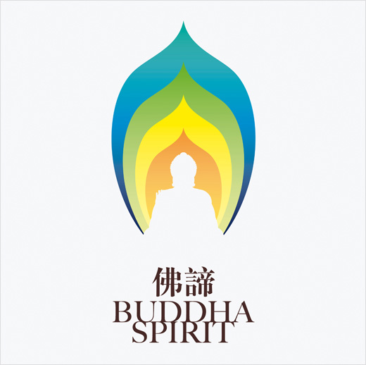 佛諦 Buddha Spirit佛諦佛教文化會所標(biāo)志設(shè)計(jì)1