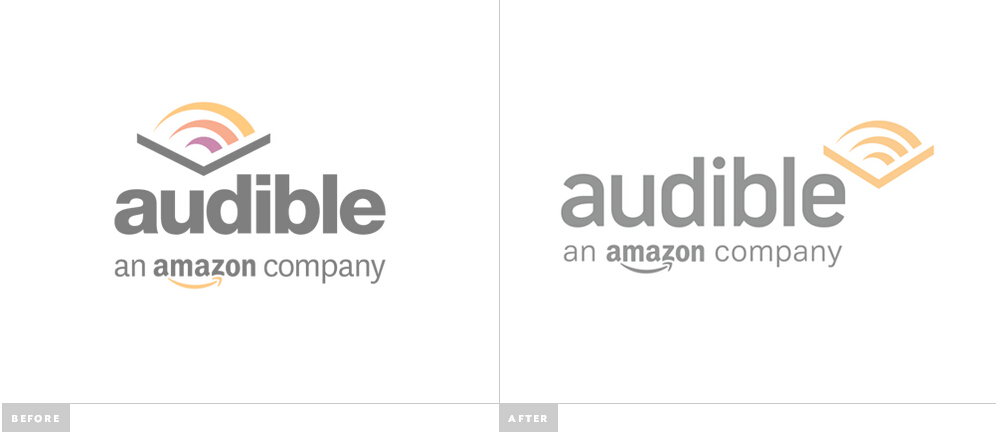 Audible有聲讀物網(wǎng)站LOGO設(shè)計(jì)-新舊LOGO對(duì)比 Audible有聲讀物網(wǎng)站LOGO設(shè)計(jì)-新舊LOGO對(duì)比