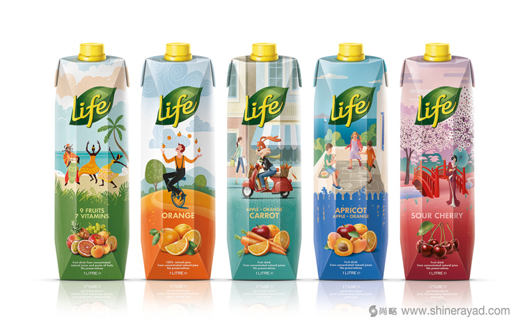LIFE生命果汁漫畫故事版包裝設(shè)計(jì)-上海飲料包裝設(shè)計(jì)公司設(shè)計(jì)欣賞2 LIFE生命果汁漫畫故事版包裝設(shè)計(jì)-上海飲料包裝設(shè)計(jì)公司設(shè)計(jì)欣賞2