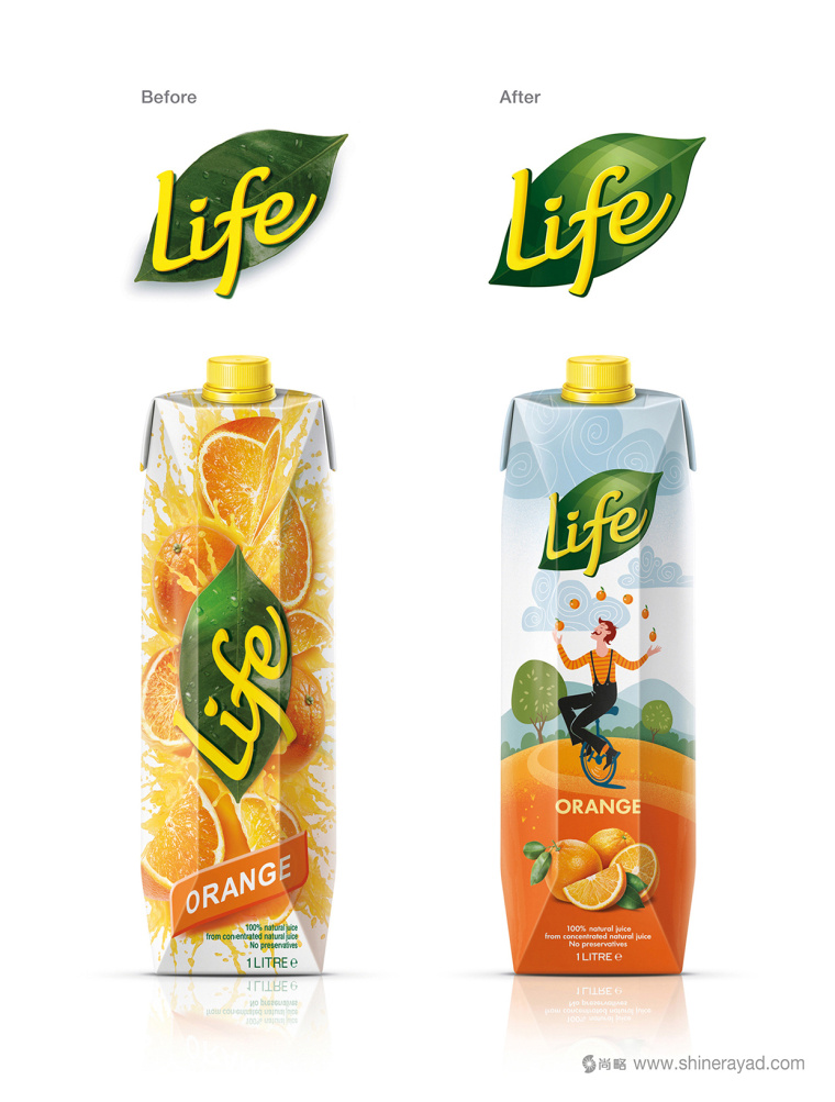 LIFE生命果汁新舊包裝設(shè)計(jì)對(duì)比-上海包裝設(shè)計(jì)公司尚略提供 LIFE生命果汁新舊包裝設(shè)計(jì)對(duì)比-上海包裝設(shè)計(jì)公司尚略提供