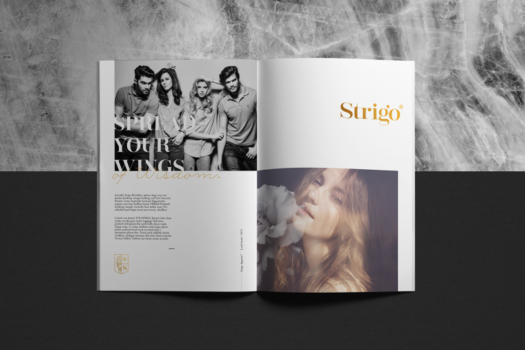 Strigo服飾品牌形象全案設(shè)計-服飾品牌畫冊設(shè)計